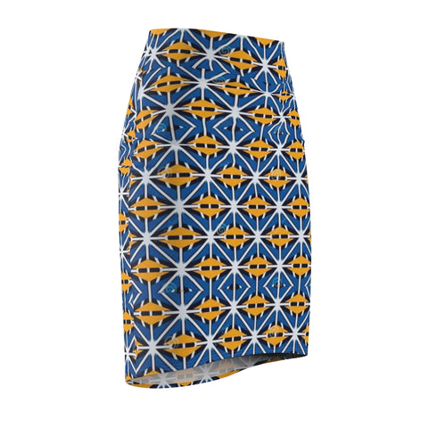 Speech African Midi  Skirt