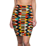 Heritage African Midi  Skirt