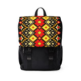 Lava Flower Unisex Casual Shoulder Backpack - $59.99
