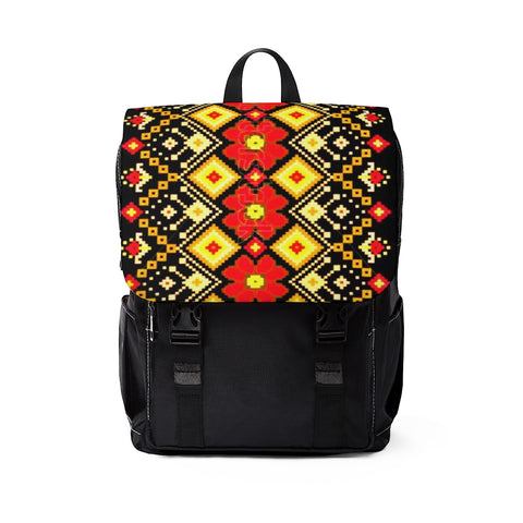 Lava Flower Unisex Casual Shoulder Backpack - $59.99