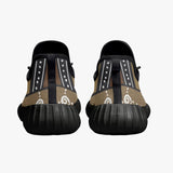 Bantu African Sneakers - White/Black - $59.99