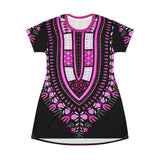 Dashiki African T-Shirt Dress - $42.99