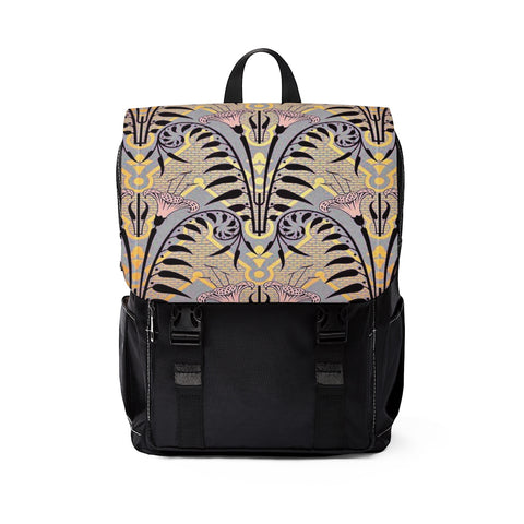 Clay Elegance Unisex African l Shoulder Backpack - $59.99