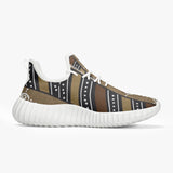 Bantu African Sneakers - White/Black - $59.99