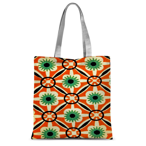 Abstract Orchid Tote Bag