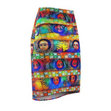 African Angle  Midi Skirt