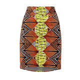 Golden Egg Women's African Pencil Skirt