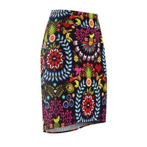 Eden African Midi Skirt
