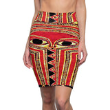 Axum African Midi Skirt