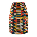 Heritage African Midi  Skirt