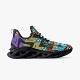 African Graffiti Art Bounce Sneakers - $59.99