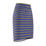 Candlelight African Midi Skirt