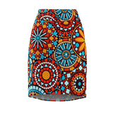 Stained Glass Midi Skirt