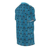 Blue Wave African Shirt - $39.99