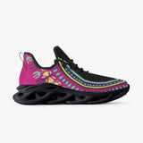 Waridi ' Pink" African Bounce  Sneakers