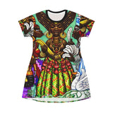 Goddess Offering  T-Shirt Dress - $42.99