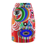 Abstract African Midi Skirt - $29.99