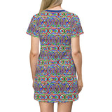 Color Language  T-Shirt Dress - $42.99