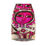 My Heart Belongs To You African Midi-Skirt
