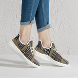 Bantu African Sneakers - White/Black - $59.99