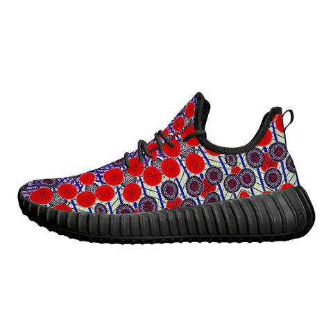Convergence 'Hukutana' Sneakers - Red