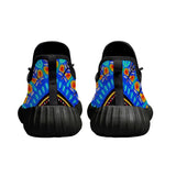 Habari  'Greatings' Sneakers - Blue