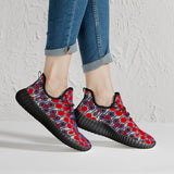 Convergence 'Hukutana' Sneakers - Red