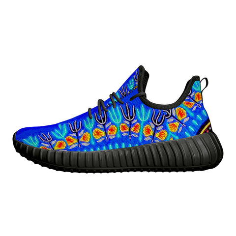 Habari  'Greatings' Sneakers - Blue