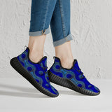 Blue Wave Dashiki African Sneakers