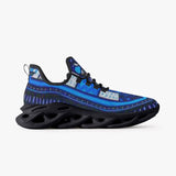 Dashiki African . Bounce Sneakers - Blue - $59.99