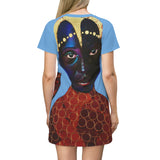 African Curiosity T-Shirt Dress - $42.99
