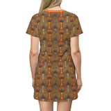 African Dune T-Shirt Dress - $42.99