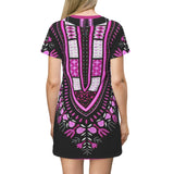 Dashiki African T-Shirt Dress - $42.99