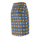 Speech African Midi  Skirt