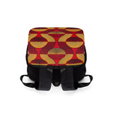 Red Wave Unisex Casual Shoulder Backpack $59.99