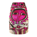 My Heart Belongs To You African Midi-Skirt