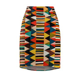 Heritage African Midi  Skirt