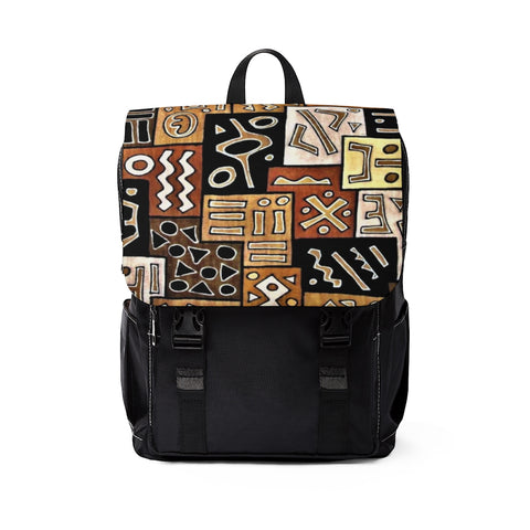 Language Unisex Casual Shoulder Backpack  - $59.99 $69.99
