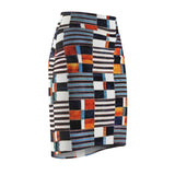 Michelle African Midi Skirt