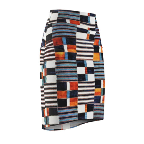 Michelle African Midi Skirt