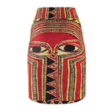 Axum African Midi Skirt