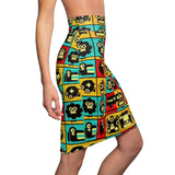 Expressions African Midi Skirt
