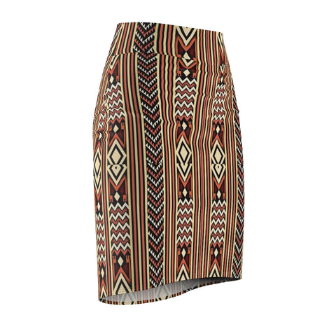 Mbele "forward' African Midi Skirt