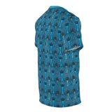 Blue Wave African Shirt - $39.99