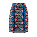 Sardine Blues Women's African Pencil Skirt
