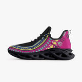 Waridi ' Pink" African Bounce  Sneakers
