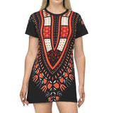 Dashiki African  T-Shirt Dress - $42.99