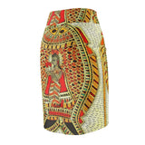 Song In a Fish Midi Skirt