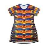 Egyptian Rebirth  T-Shirt Dress - $42.99