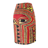 Axum African Midi Skirt
